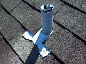 Damaged Roof Vent Repair in South Central Wisconsin